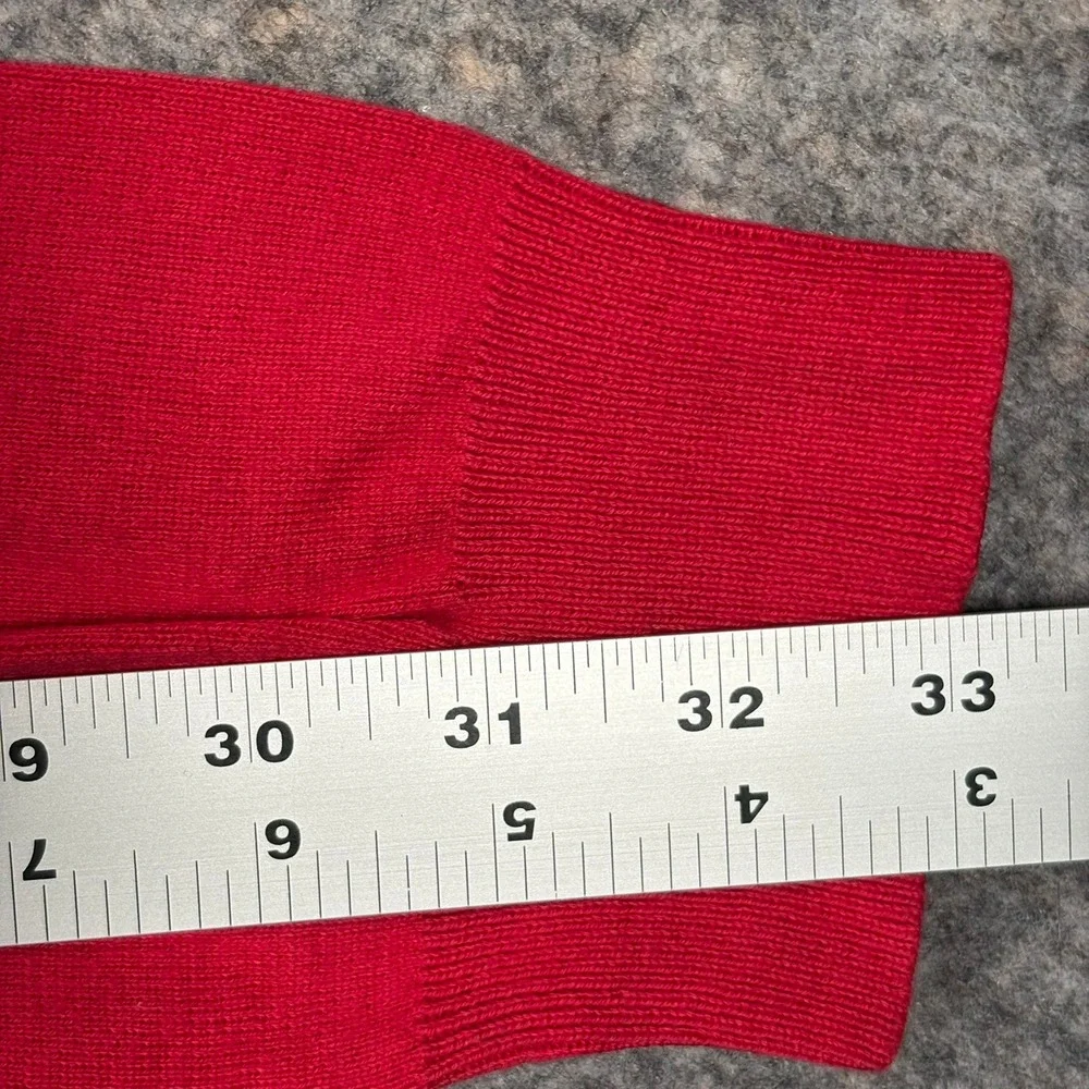 Vintage Polo Ralph Lauren Long Sleeve Polo Shirt‎ Mens M Red Pima Cotton 90s